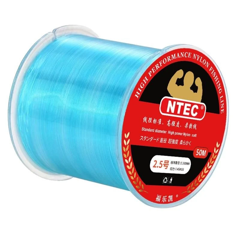 Blue Nylon Monofilament Fishing Line