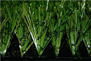 12000dtex W Shape dzija PE Synthetic Grass Carpet Yaen Futbola laukiem